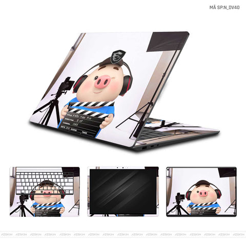 Dán Skin Laptop MSI Hình Động Vật | N_DV40