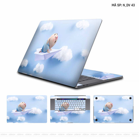 Dán Skin Macbook Hình Heo Dễ Thương | N_DV43