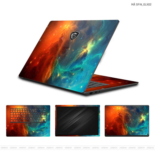 Dán Skin Laptop MSI Hình Galaxy - Space | N_GLX02