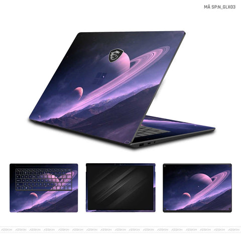 Dán Skin Laptop MSI Hình Galaxy - Space | N_GLX03