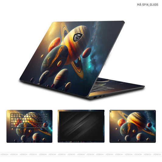 Dán Skin Laptop MSI Hình Galaxy - Space | N_GLX05