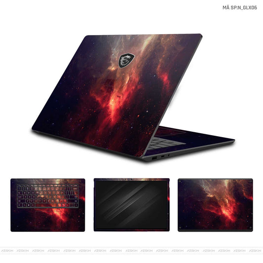Dán Skin Laptop MSI Hình Galaxy - Space | N_GLX06