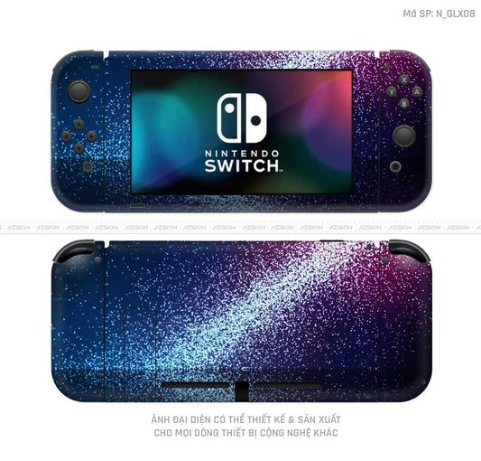 Dán Skin Máy Chơi Game Nintendo Switch Hình Galaxy - Space | N_GLX08