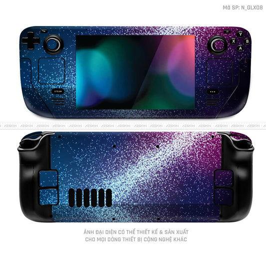 Dán Skin Máy Chơi Game Steam Deck Hình Galaxy-Space | N_GLX08