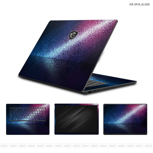 Dán Skin Laptop MSI Hình Galaxy - Space | N_GLX08