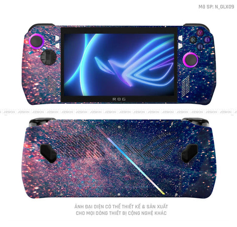 Dán Skin Máy Chơi Game Asus ROG Hình Galaxy-Space | N_GLX09
