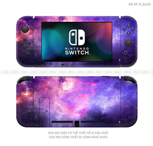 Dán Skin Máy Chơi Game Nintendo Switch Hình Galaxy - Space | N_GLX12