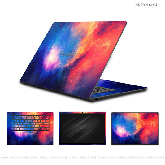 Dán Skin Laptop Gigabyte Hình Galaxy - Space | N_GLX14