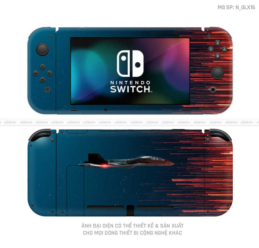 Dán Skin Máy Chơi Game Nintendo Switch Hình Galaxy - Space | N_GLX16