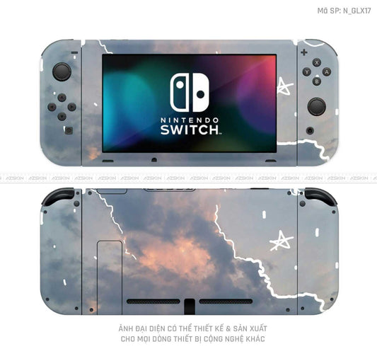Dán Skin Máy Chơi Game Nintendo Switch Hình Galaxy - Space | N_GLX17