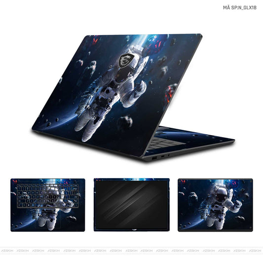 Dán Skin Laptop MSI Hình Galaxy - Space | N_GLX18