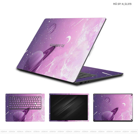 Dán Skin Laptop Gigabyte Hình Galaxy - Space | N_GLX19