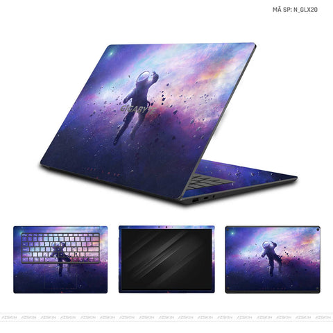 Dán Skin Laptop Gigabyte Hình Galaxy - Space | N_GLX20