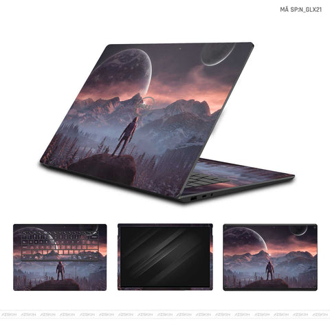 Dán Skin Laptop Dell Hình Galaxy - Space | N_GLX21