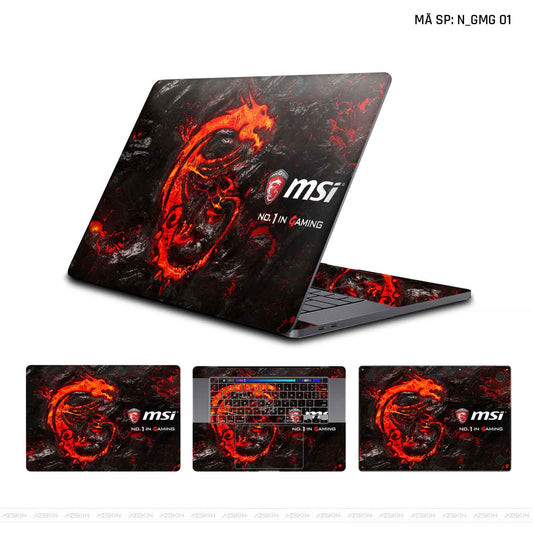 Dán Skin Macbook Hình MSI  | N_GMG01