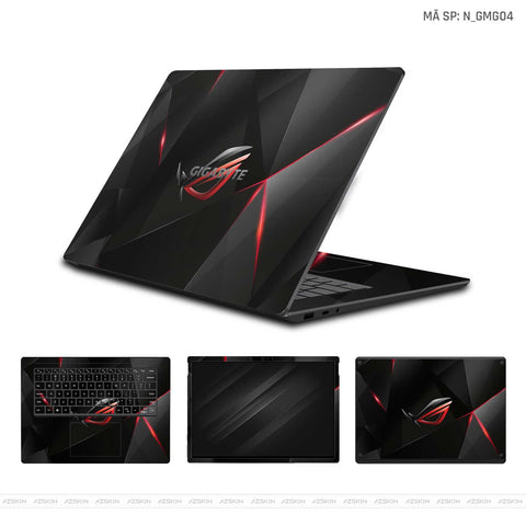 Dán Skin Laptop Gigabyte Hình Gaming Gear | N_GMG04