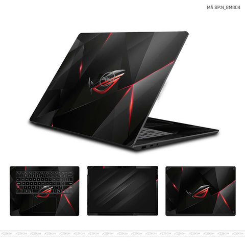 Dán Skin Laptop Dell Hình Gaming Gear | N_GMG04