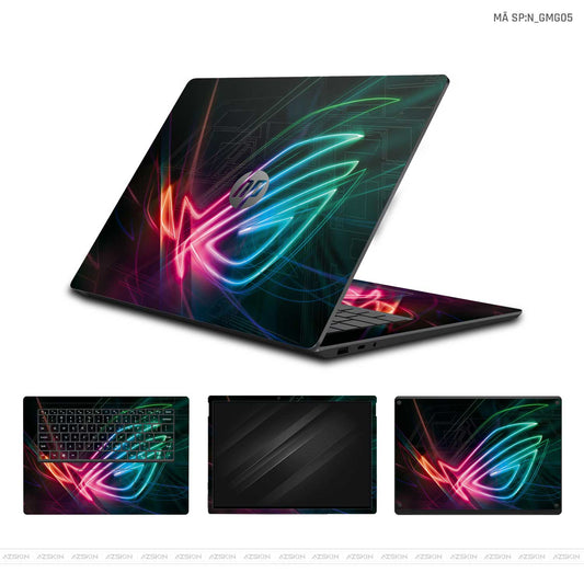 Dán Skin Laptop HP Hình Gaming Gear | N_GMG05