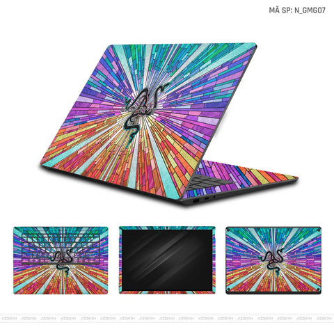 Dán Skin Laptop Gigabyte Hình Gaming Gear | N_GMG07