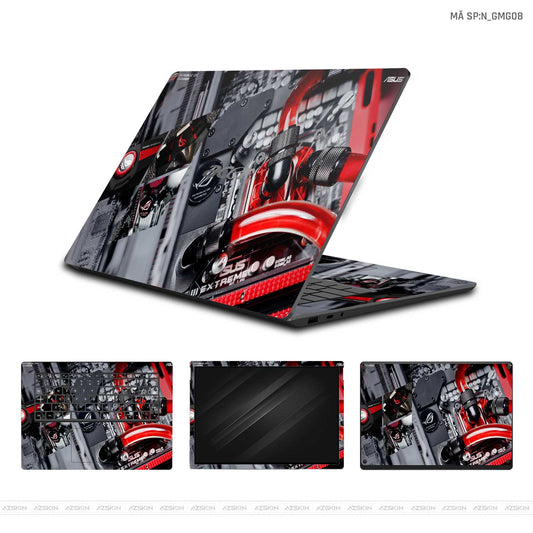 Dán Skin Laptop Acer Hình Gaming Gear | N_GMG08
