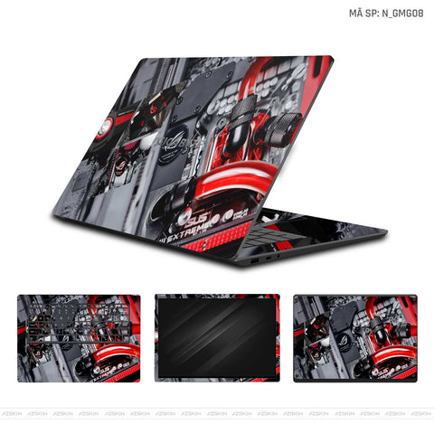 Dán Skin Laptop Gigabyte Hình Gaming Gear | N_GMG08