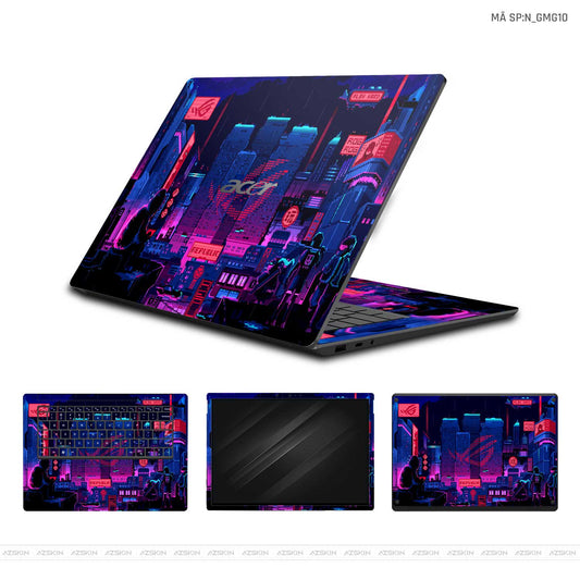 Dán Skin Laptop Acer Hình Gaming Gear | N_GMG10