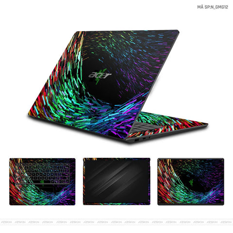 Dán Skin Laptop Acer Hình Gaming Gear | N_GMG12