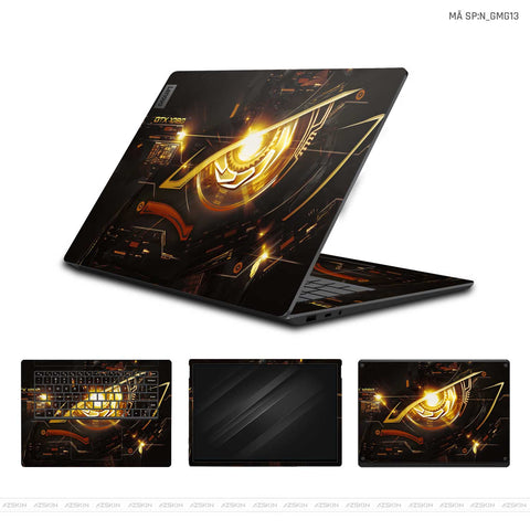 Dán Skin Laptop Lenovo Hình Gaming Gear | N_GMG13