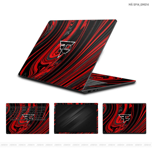 Dán Skin Laptop Dell Hình Gaming Gear | N_GMG14