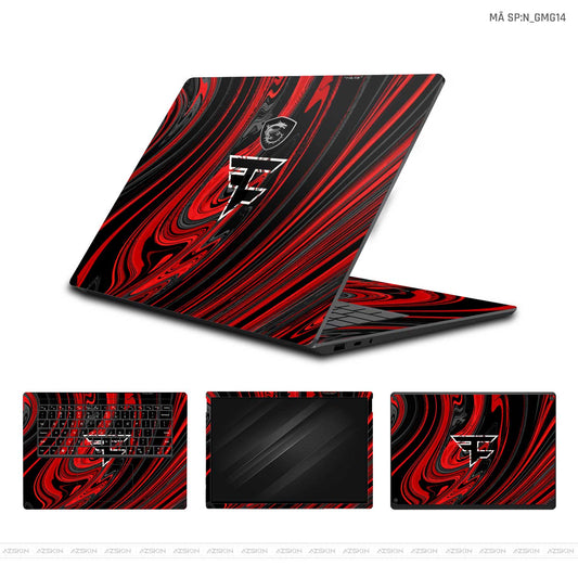 Dán Skin Laptop MSI Hình Gaming Gear | N_GMG14
