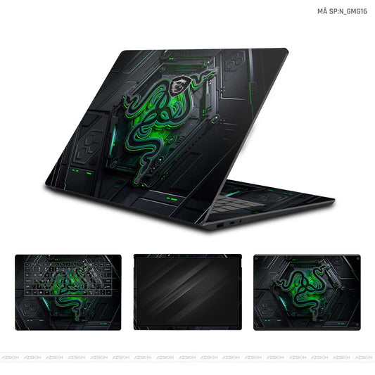 Dán Skin Laptop MSI Hình Gaming Gear | N_GMG16