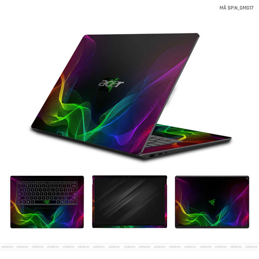Dán Skin Laptop Acer Hình Gaming Gear | N_GMG17