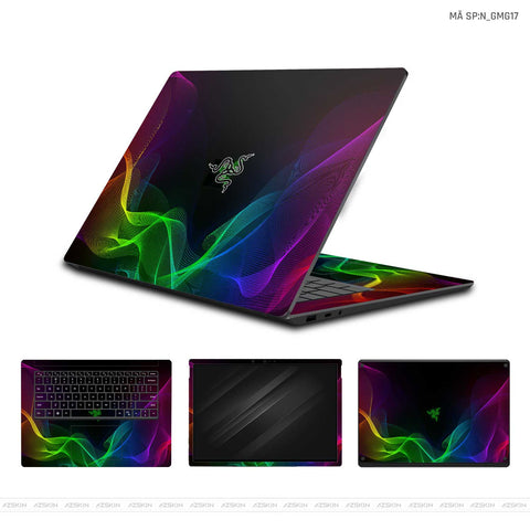 Dán Skin Laptop Razer Hình Gaming Gear | N_GMG17