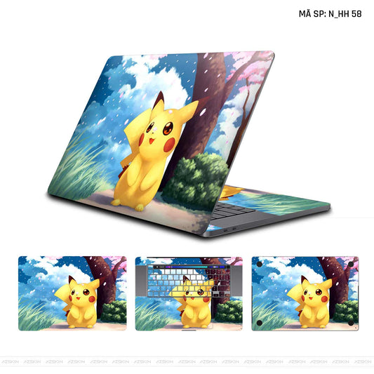 Dán Skin Macbook Hình Pikachu | N_HH58
