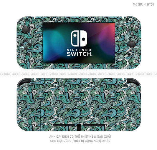 Dán Skin Máy Chơi Game Nintendo Switch Hình Họa Tiết | N_HT01