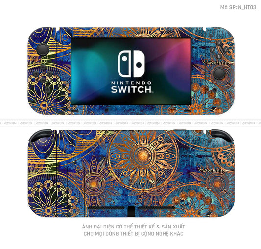 Dán Skin Máy Chơi Game Nintendo Switch Hình Họa Tiết | N_HT03