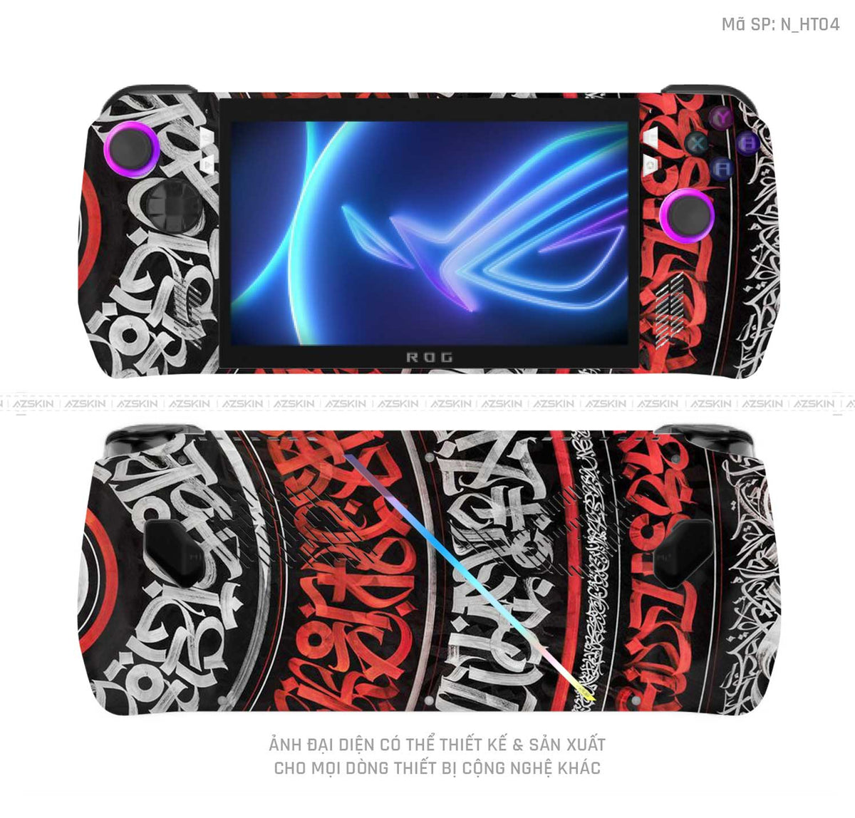 Dán Skin Máy Chơi Game Asus ROG Hình Họa Tiết | N_HT04