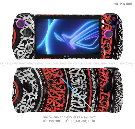 Dán Skin Máy Chơi Game Asus ROG Hình Họa Tiết | N_HT04