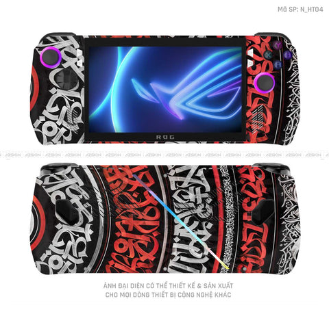 Dán Skin Máy Chơi Game Asus ROG Hình Họa Tiết | N_HT04