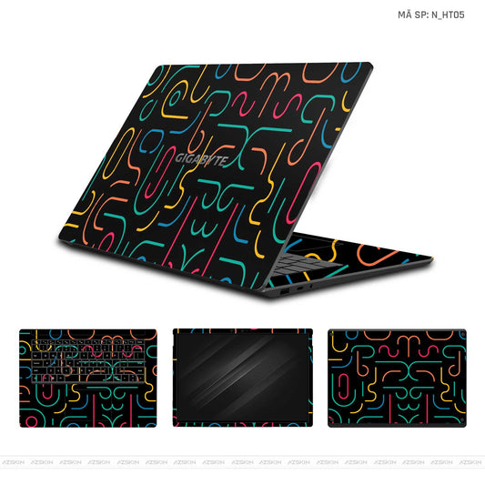 Dán Skin Laptop Gigabyte Hình Hoạ Tiết | N_HT05