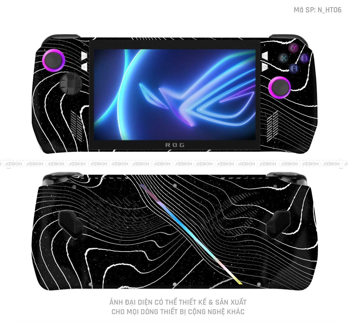 Dán Skin Máy Chơi Game Asus ROG Hình Họa Tiết | N_HT06