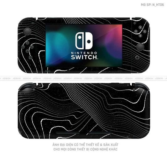 Dán Skin Máy Chơi Game Nintendo Switch Hình Họa Tiết | N_HT06
