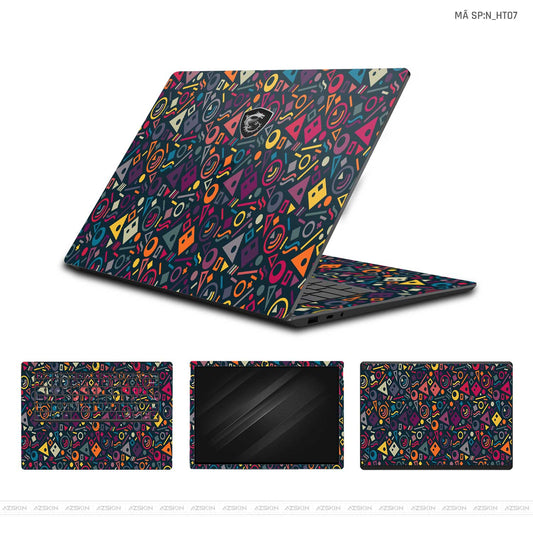 Dán Skin Laptop MSI Hình Họa Tiết | N_HT07