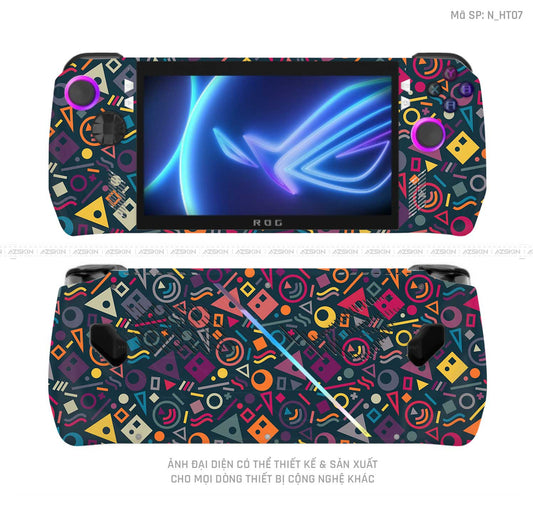 Dán Skin Máy Chơi Game Asus ROG Hình Họa Tiết | N_HT07