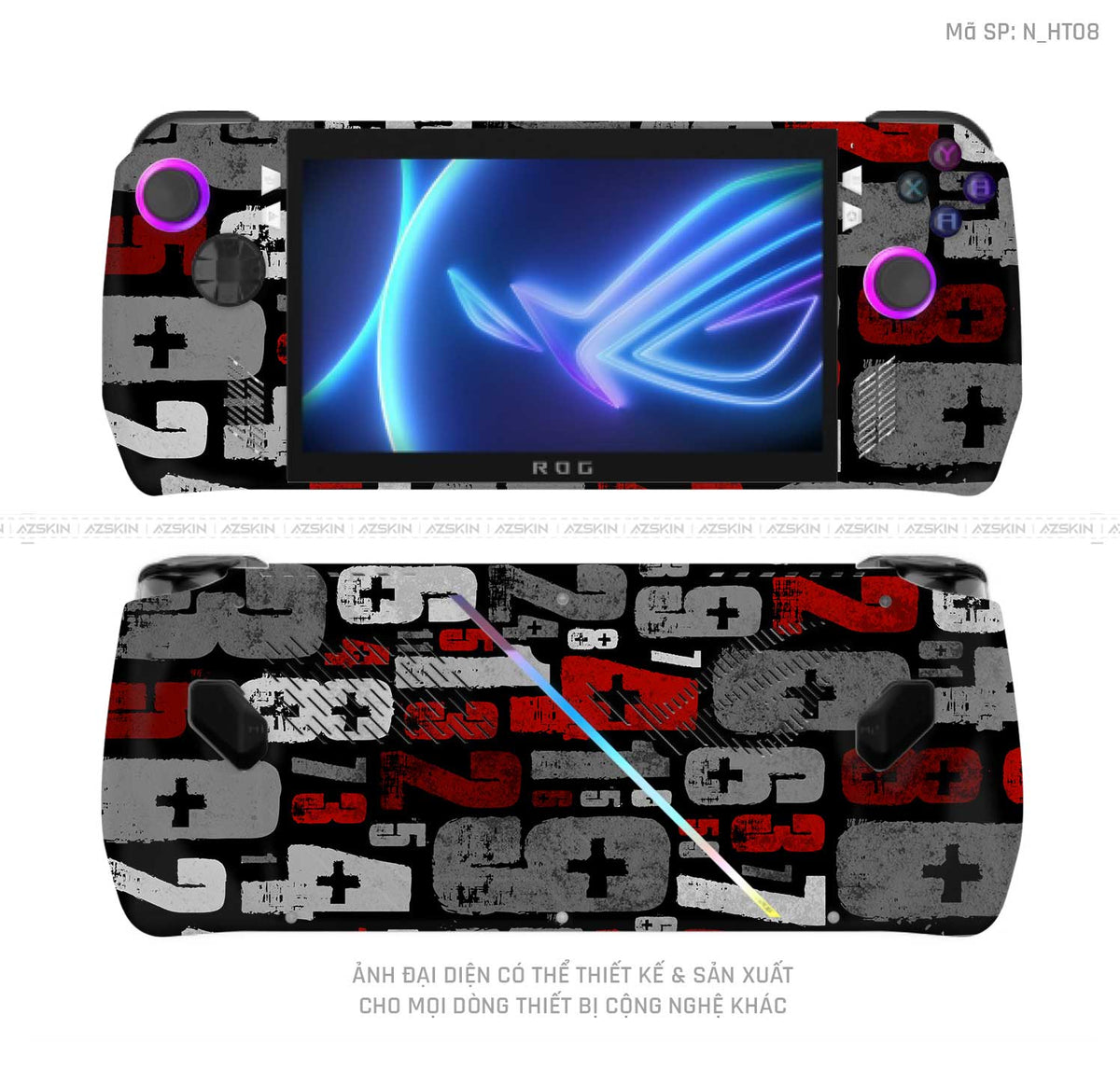 Dán Skin Máy Chơi Game Asus ROG Hình Họa Tiết | N_HT08