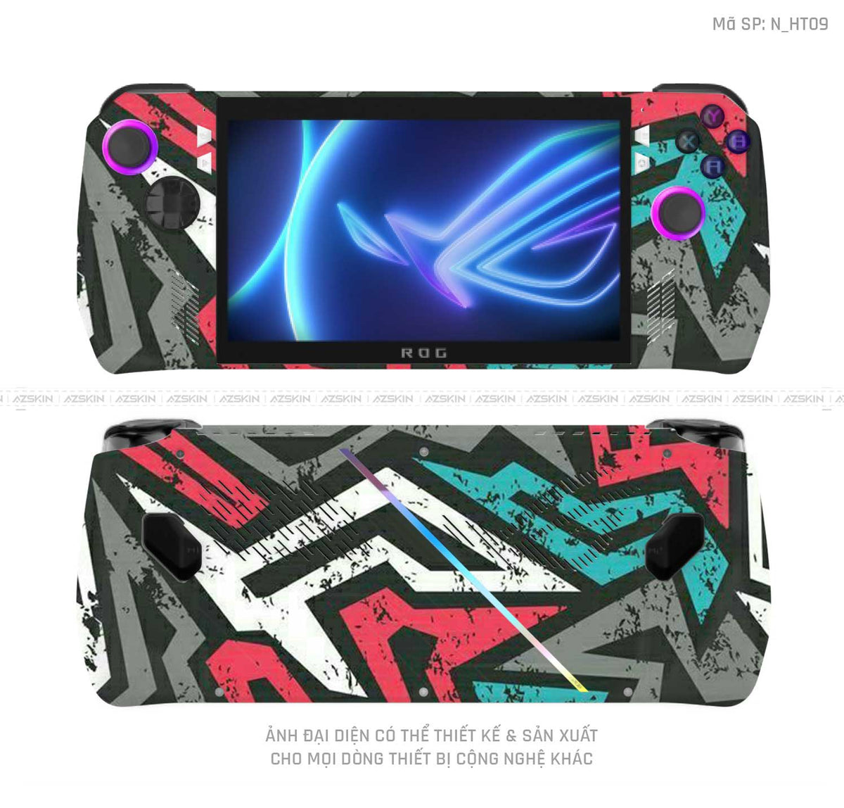 Dán Skin Máy Chơi Game Asus ROG Hình Họa Tiết | N_HT09