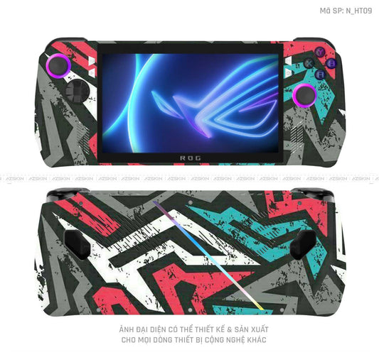 Dán Skin Máy Chơi Game Asus ROG Hình Họa Tiết | N_HT09