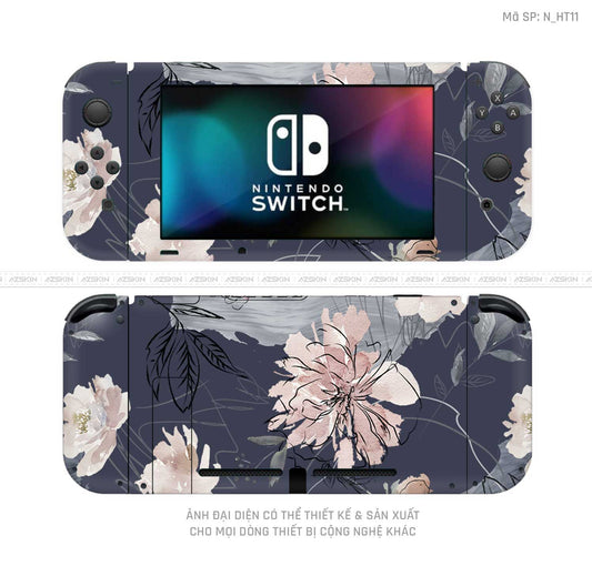 Dán Skin Máy Chơi Game Nintendo Switch Hình Họa Tiết | N_HT11