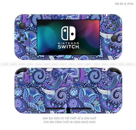 Dán Skin Máy Chơi Game Nintendo Switch Hình Họa Tiết | N_HT14