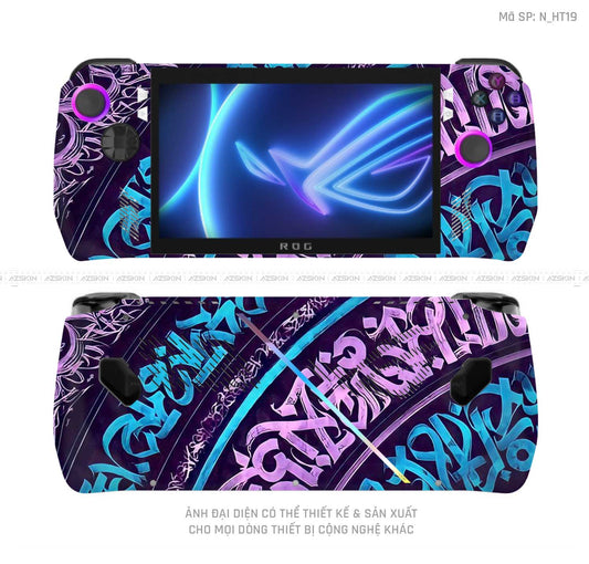 Dán Skin Máy Chơi Game Asus ROG Hình Họa Tiết | N_HT19